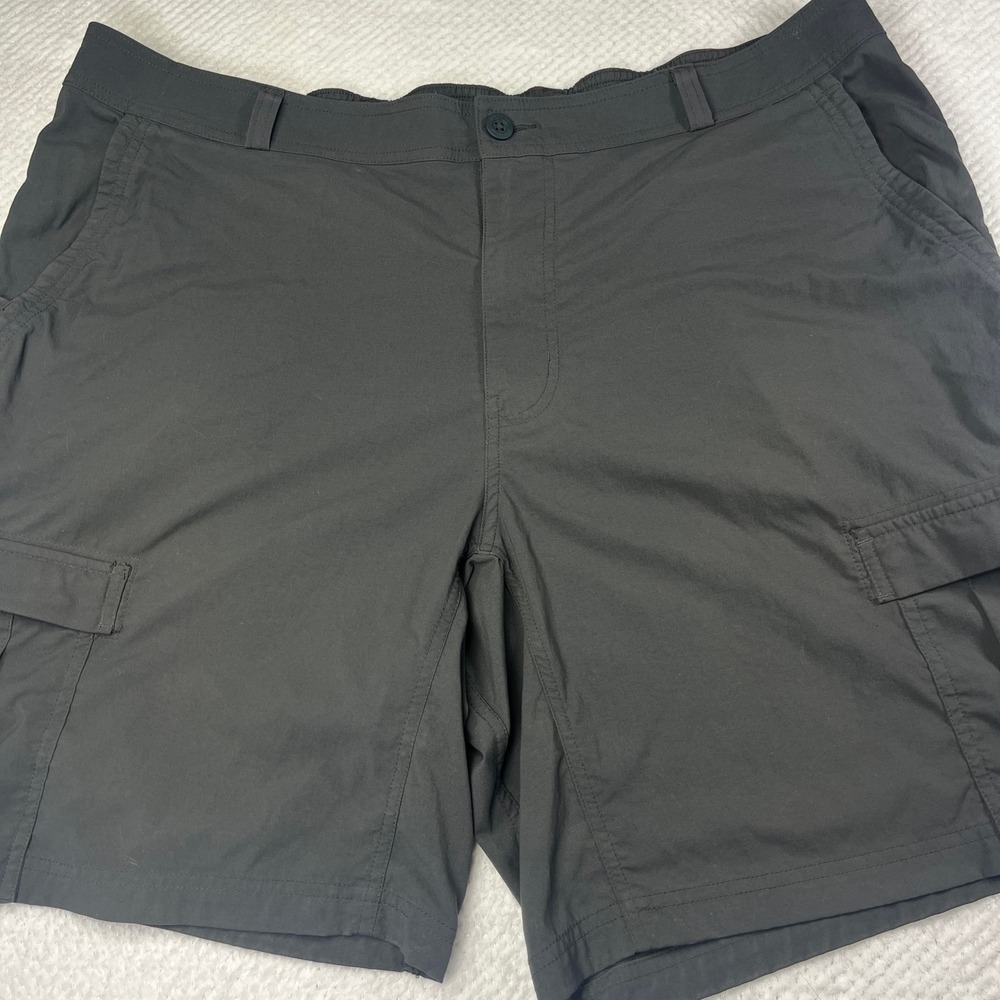 REI Cargo Shorts Outdoor Hiking Travel Casual‎ Comfort Fit Gray Size 38